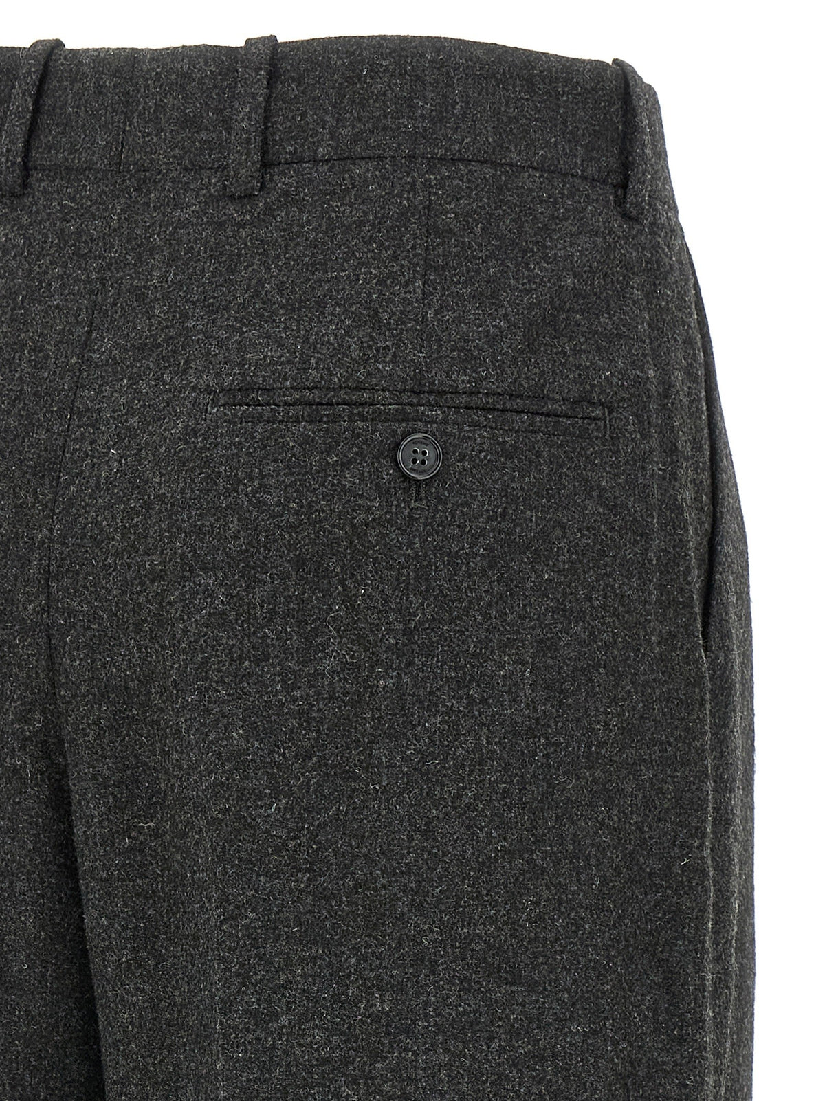 Toteme Wide Flannel Pants Grey