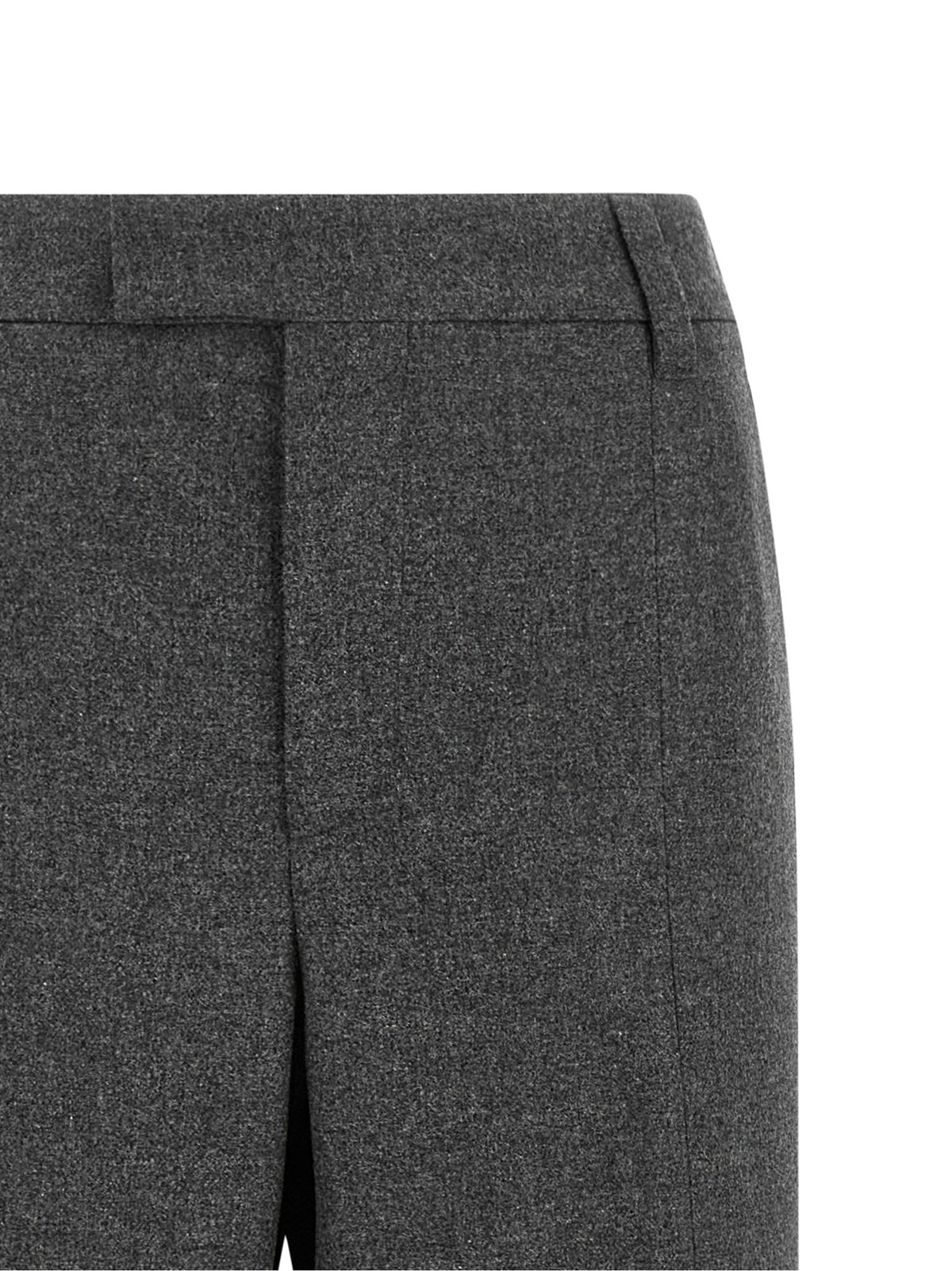 Brunello Cucinelli Wide Flare Pants Grey