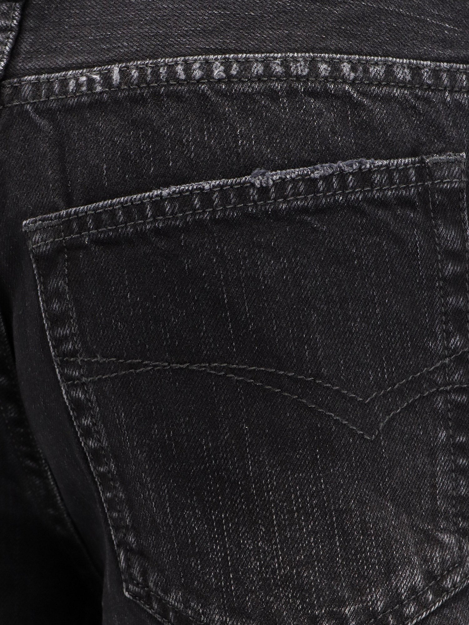 Balenciaga Women's Wide Leg Black Denim Trousers Black