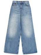 Chloé Women's Wide Leg Jeans Blue