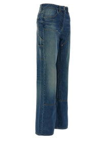 Givenchy Wide Leg Jeans Blue