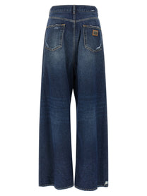 Dolce&amp;Gabbana Wide Leg Jeans Blue