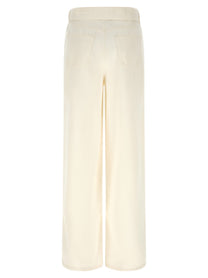 Twin Set Wide Leg Jeans White