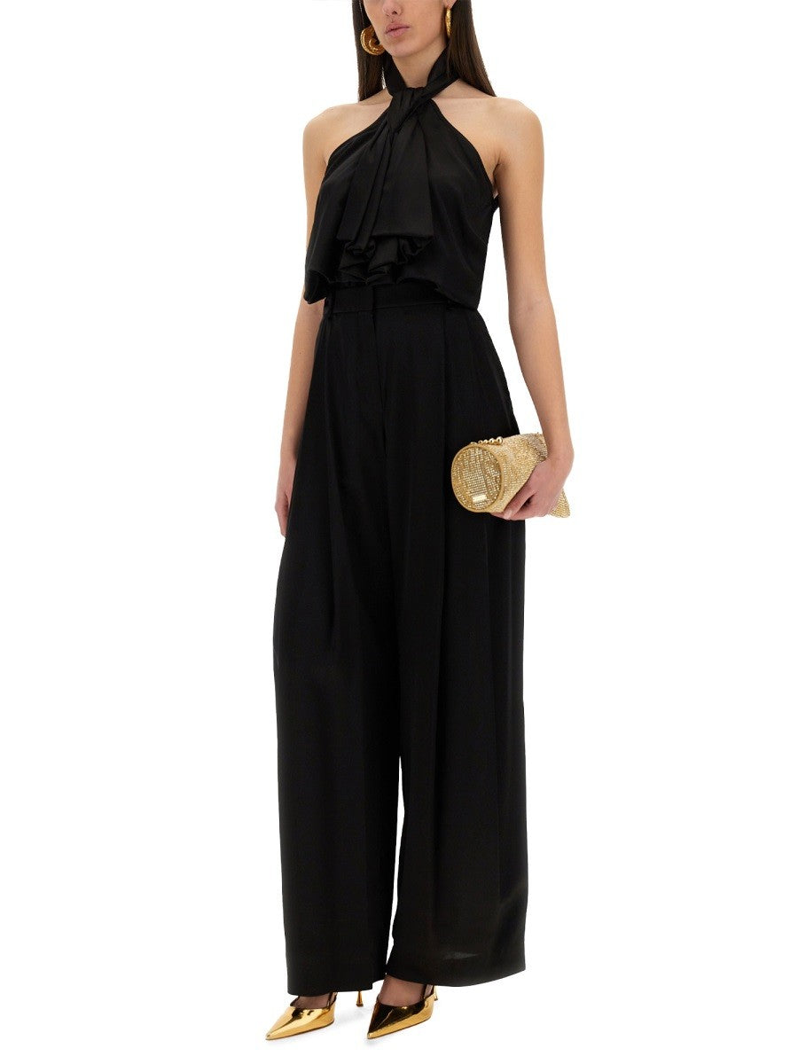 Nina Ricci Women's Wide Leg Pants Black