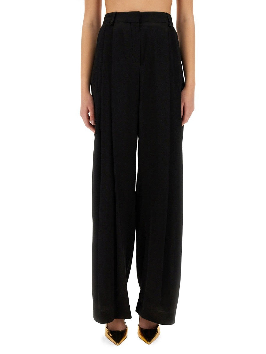 Nina Ricci Women's Wide Leg Pants Black Nina Ricci