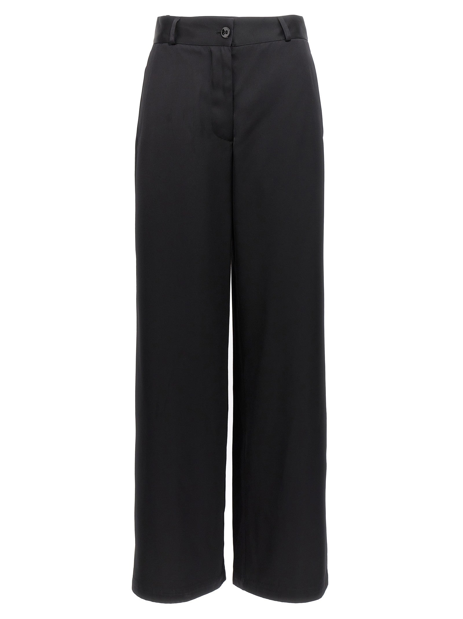 Jil Sander Wide Leg Pants Black
