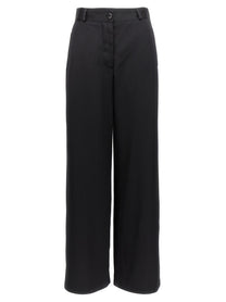 Jil Sander Wide Leg Pants Black