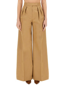 Max Mara Women's Wide Leg Pants Beige, view 2