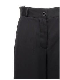 Jil Sander Wide Leg Pants Black
