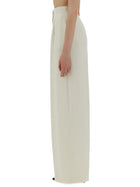 Max Mara Women's Wide Pant Handcuff White, view 4