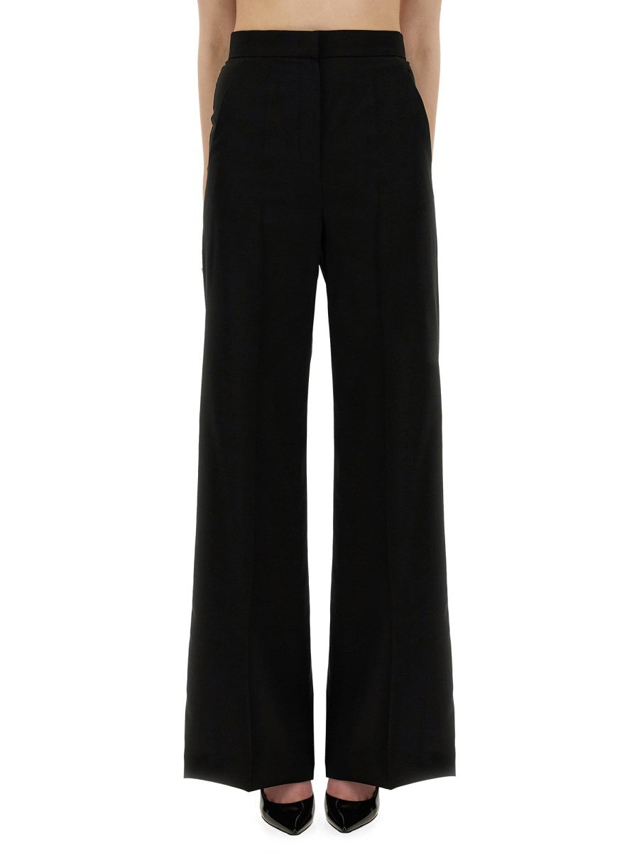 Max Mara Women's Wide Pants Fernet Black