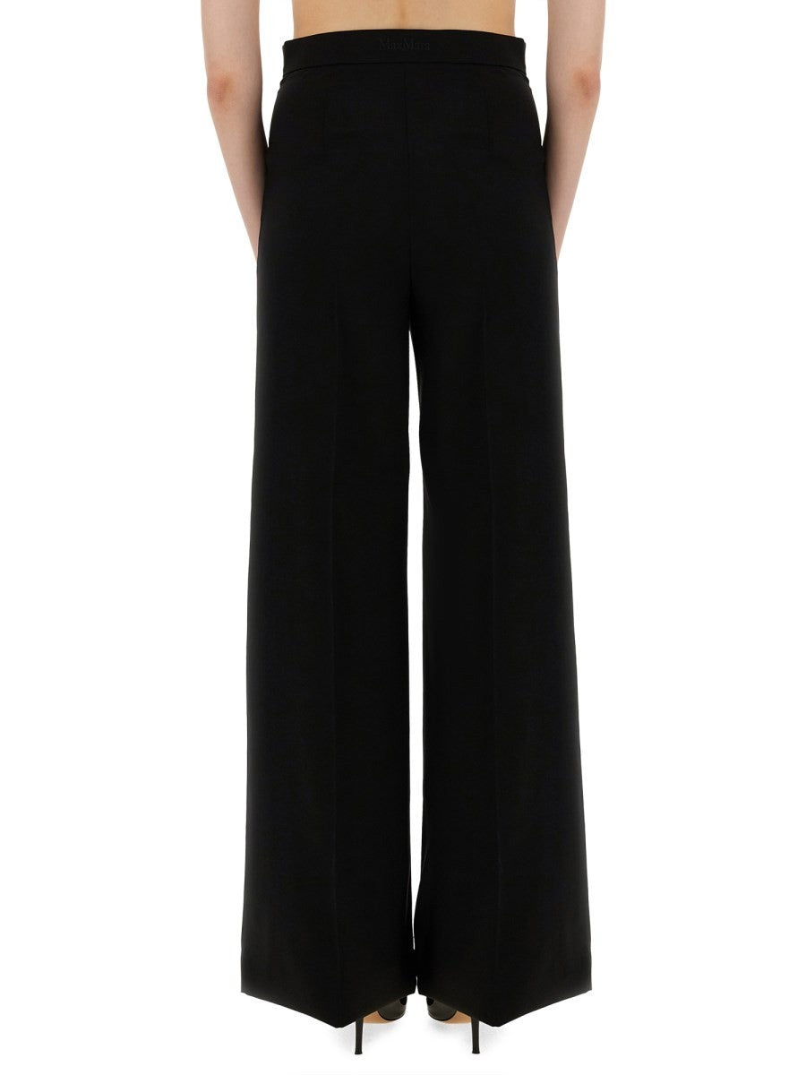 Max Mara Women's Wide Pants Fernet Black