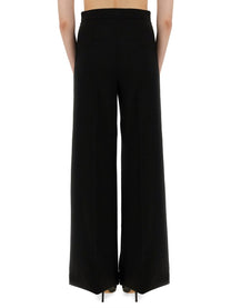 Max Mara Women's Wide Pants Fernet Black