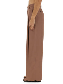 Dries Van Noten Men's Wide Pants Blue