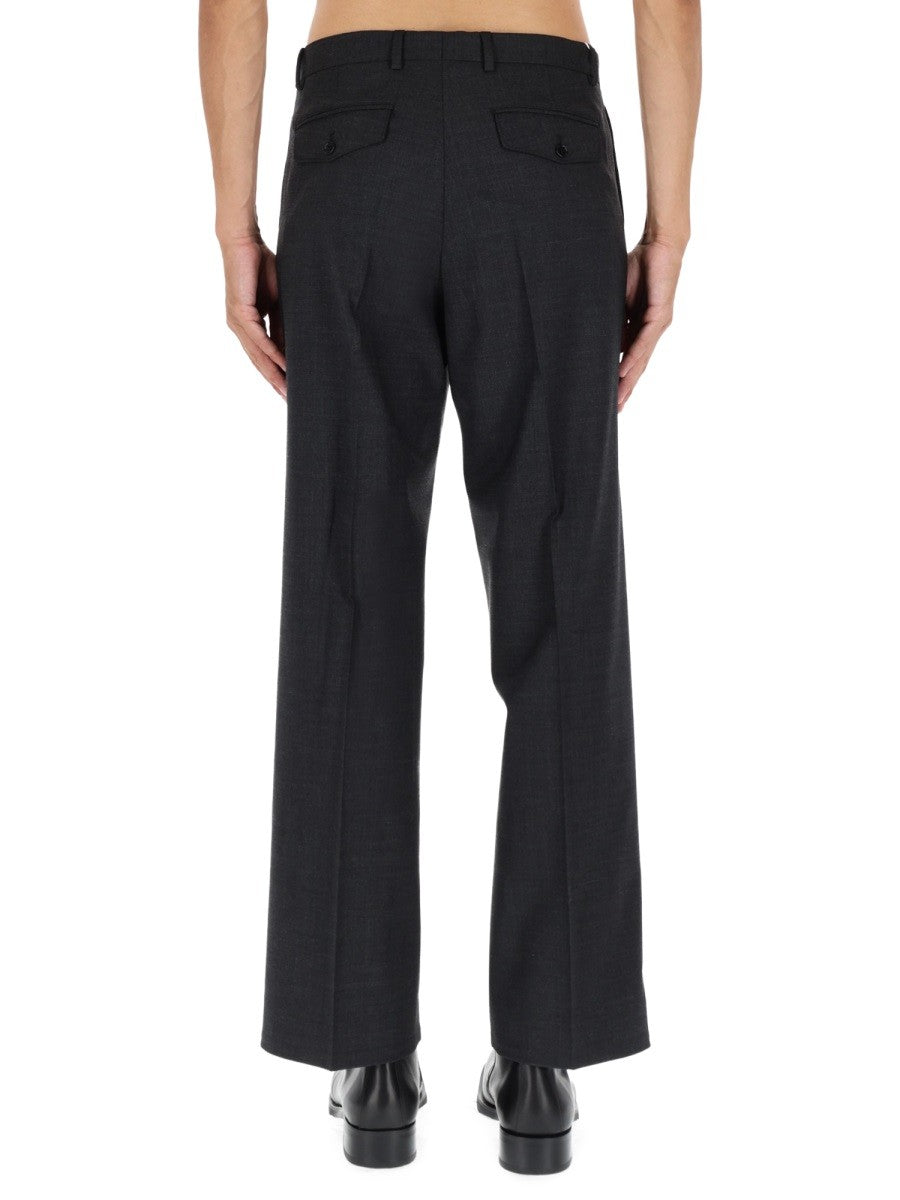Sunflower Men's Wide Pleated Pants Grey