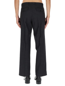 Sunflower Men's Wide Pleated Pants Grey