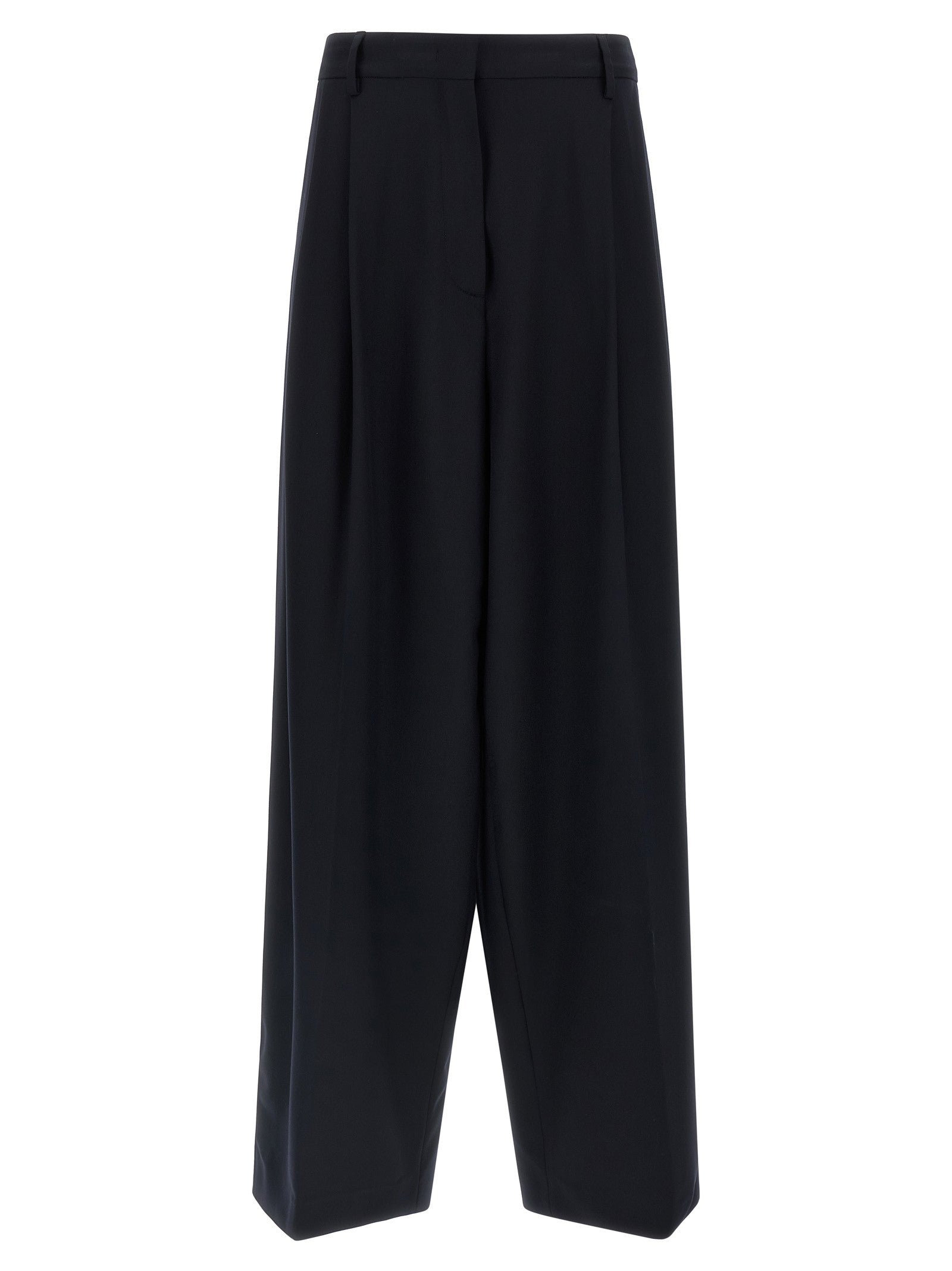 Fabiana Filippi Wide Range of Trousers Blue