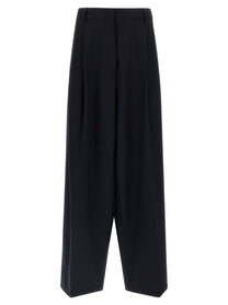 Fabiana Filippi Wide Range of Trousers Blue