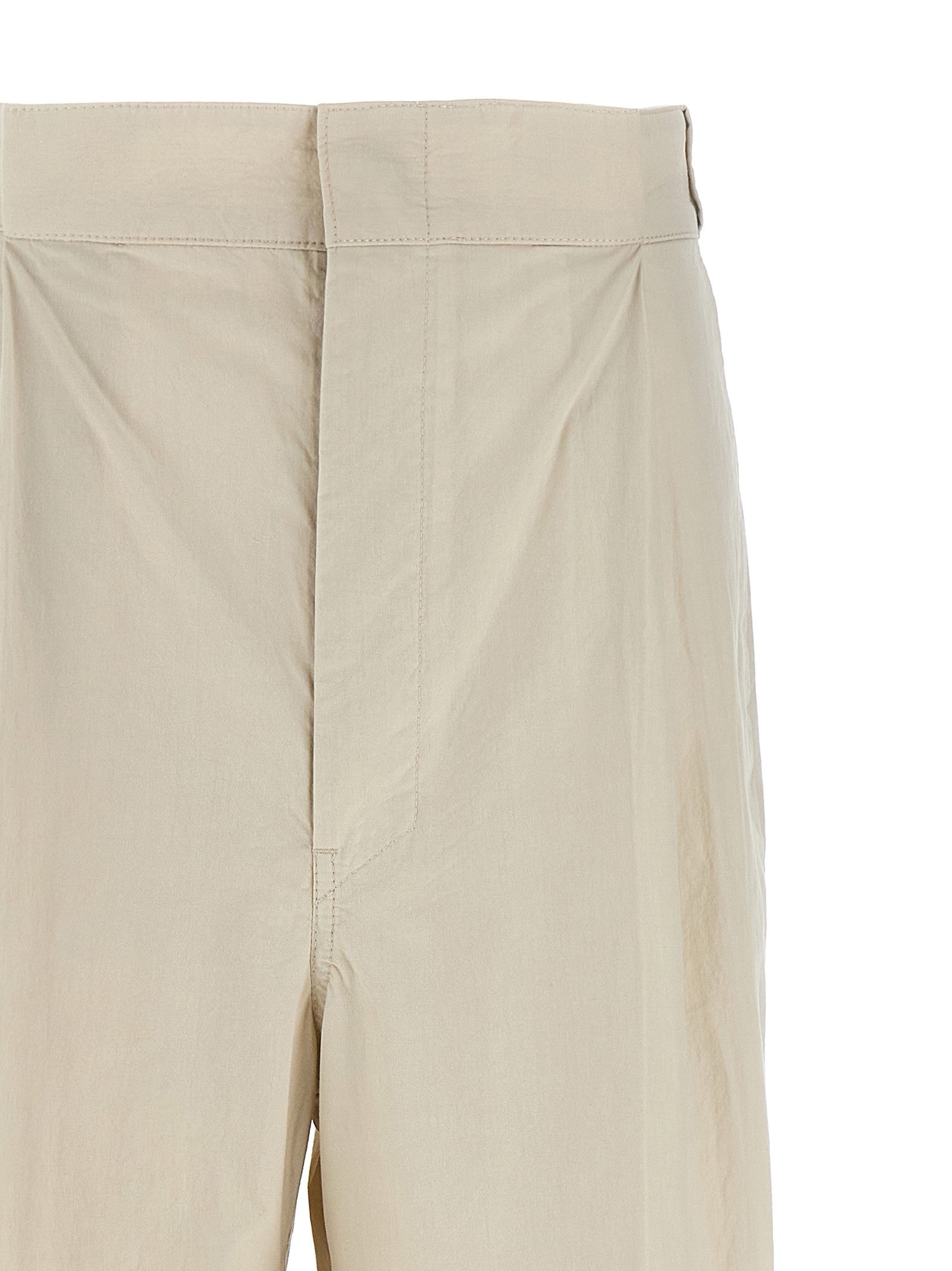 Maison Margiela Wide Range of Trousers Beige