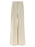 Maison Margiela Wide Range of Trousers Beige