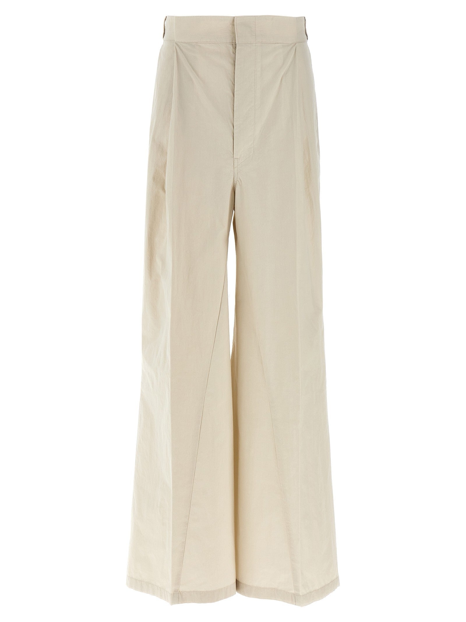 Maison Margiela Wide Range of Trousers Beige