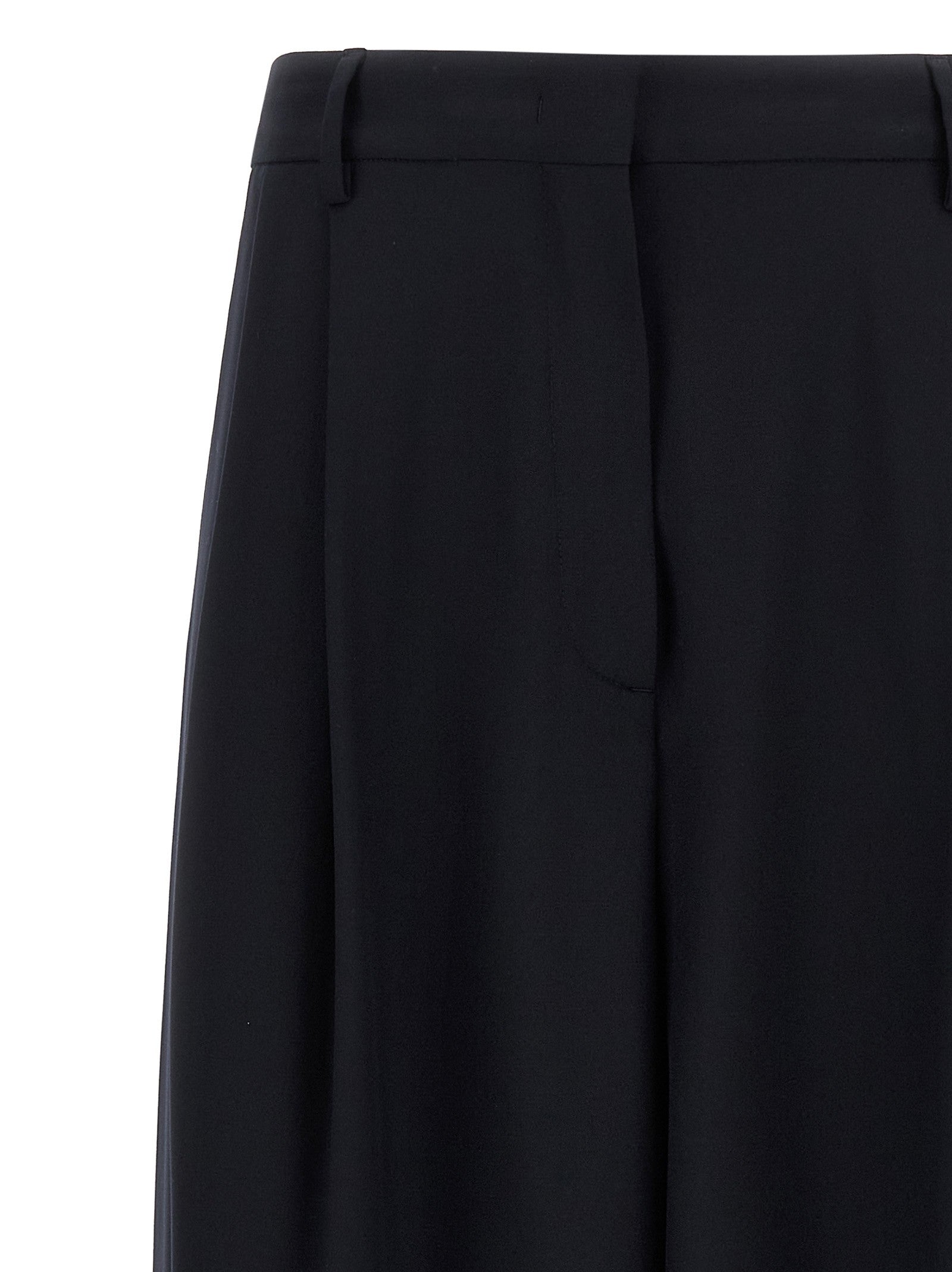 Fabiana Filippi Wide Range of Trousers Blue
