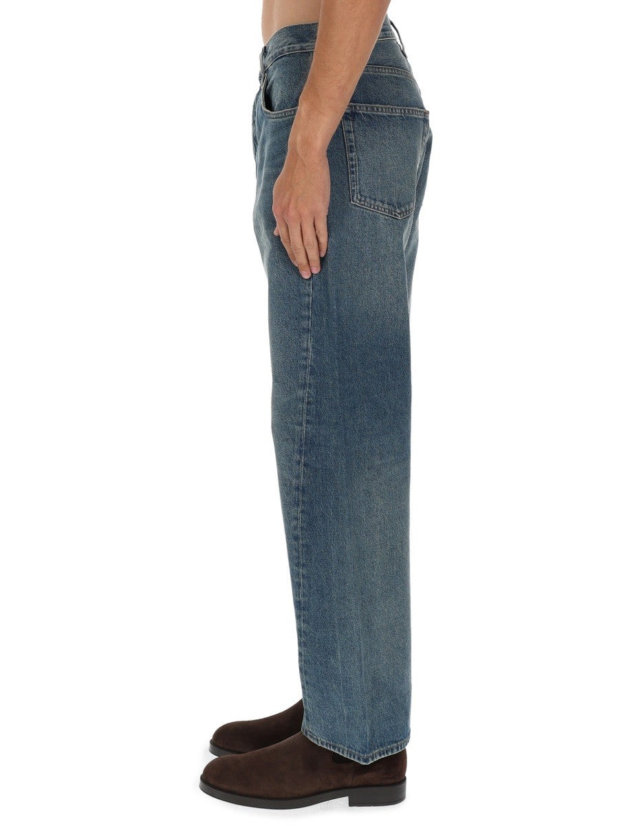 Sunflower Men's Wide Twist Jeans Blue