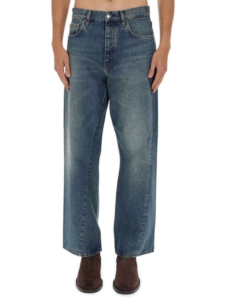Sunflower Men's Wide Twist Jeans Blue