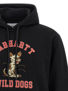 Carhartt Wip Wild Dog Hoodie Black, view 3