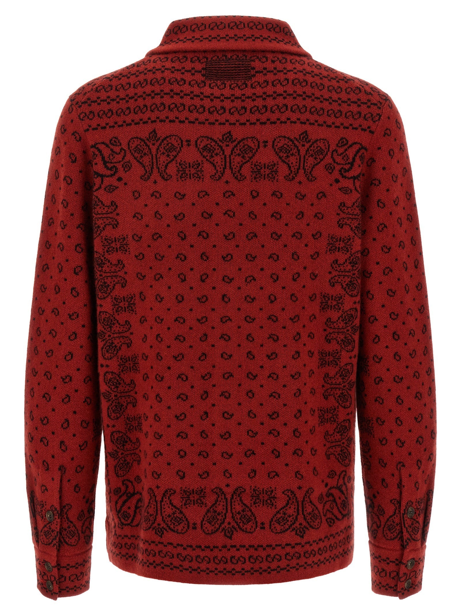 Guest In Residence Wild Rag Shirt Red