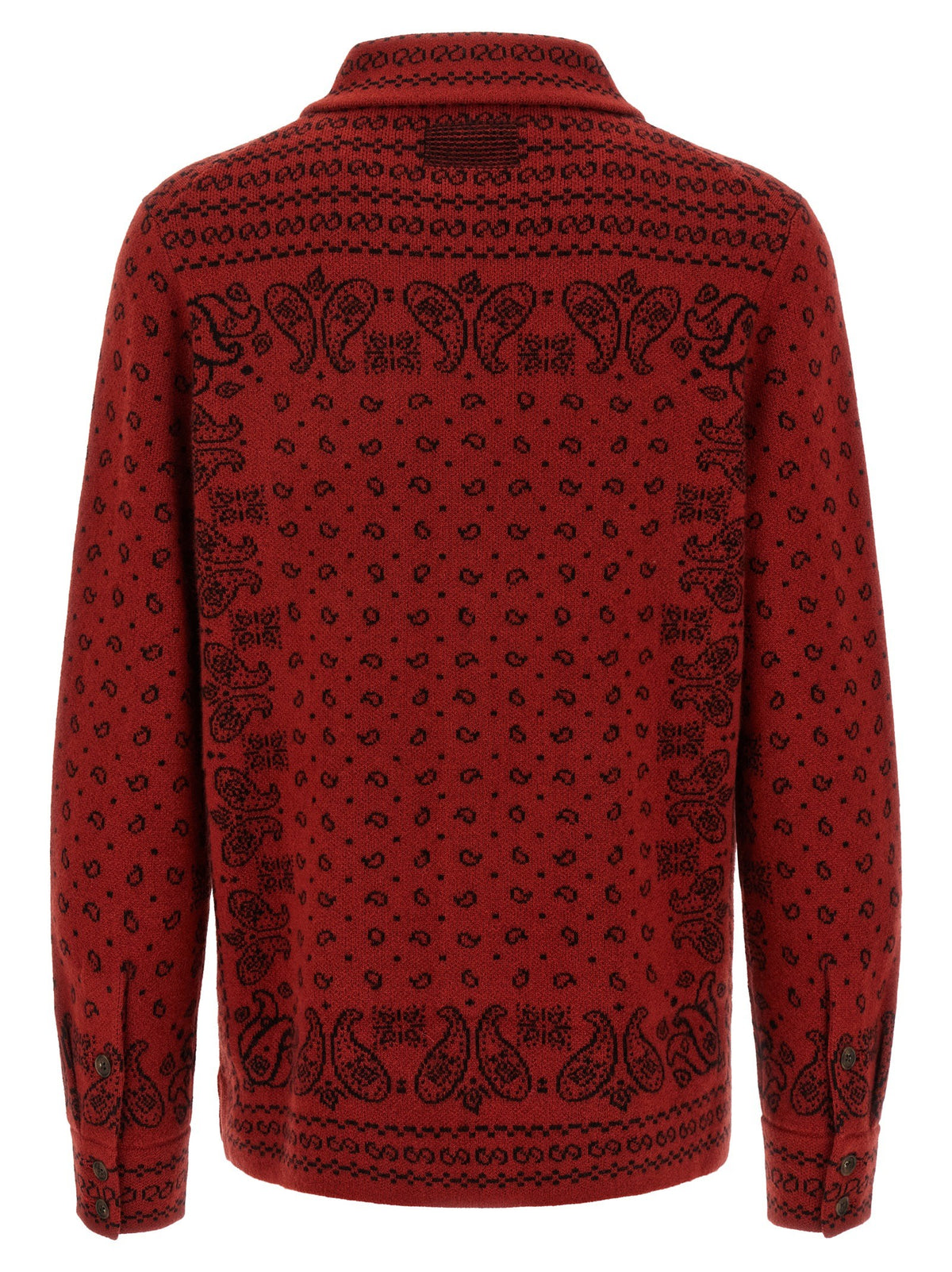 Guest In Residence Wild Rag Shirt Red, view 2