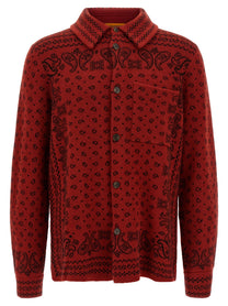Guest In Residence Wild Rag Shirt Red
