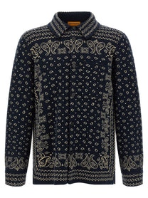 Guest In Residence Wild Rag Shirt Blue