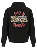 Kenzo Wild Tiger Embroidered Hoodie Black, view 2