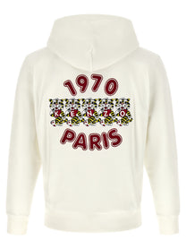 Kenzo Wild Tiger Embroidered Hoodie White