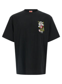 Kenzo Wild Tiger Embroidered Shirt Black
