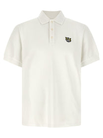 Kenzo Wild Tiger Gots Polo Shirt White