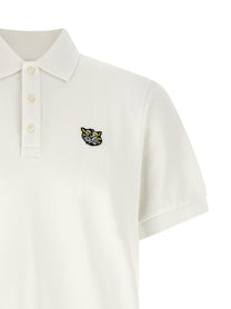 Kenzo Wild Tiger Gots Polo Shirt White
