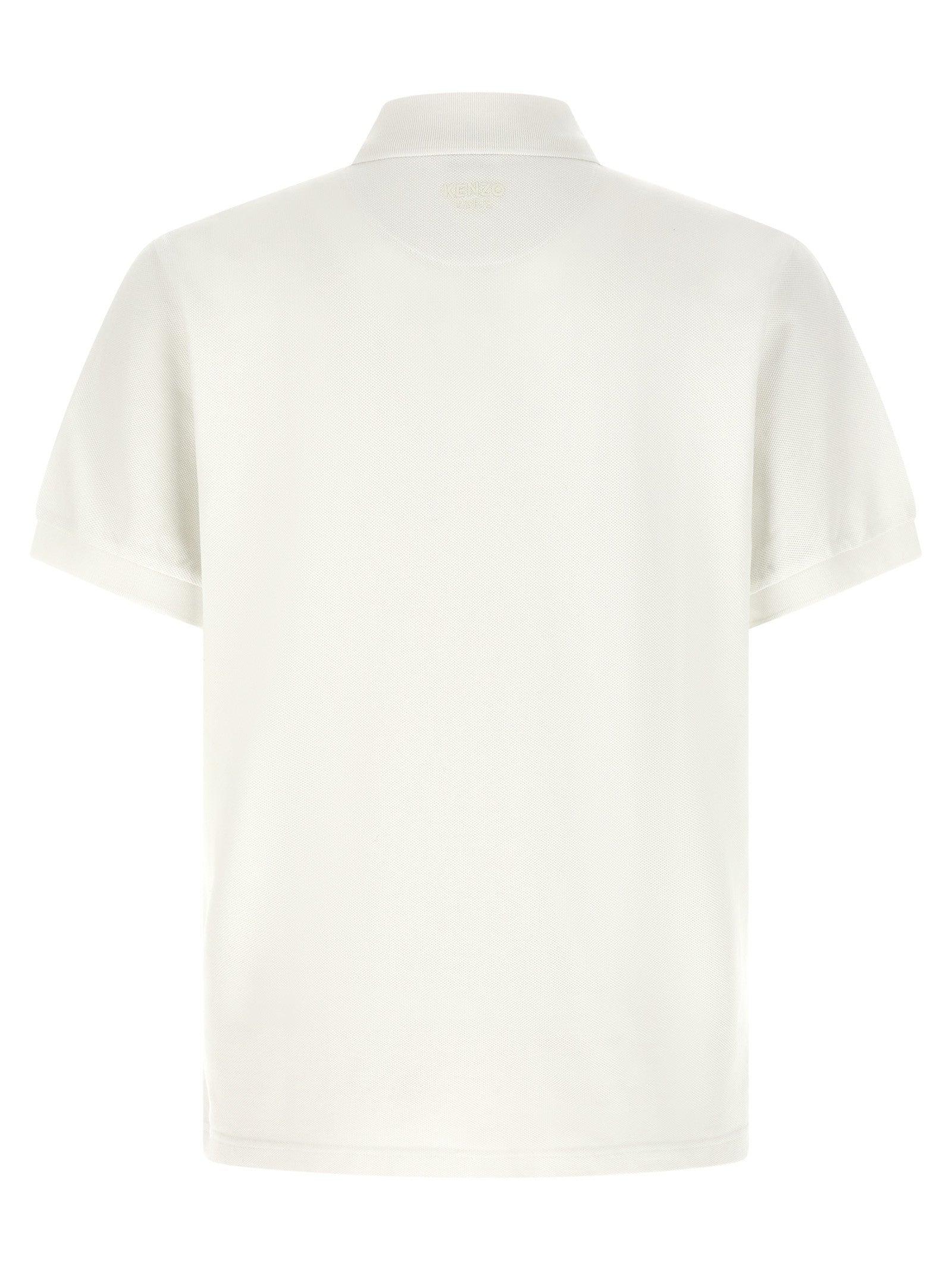 Kenzo Wild Tiger Gots Polo Shirt White