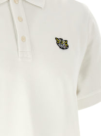 Kenzo Wild Tiger Gots Polo Shirt White