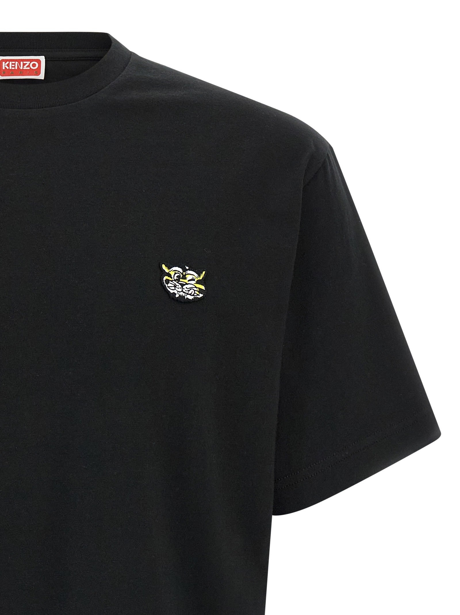Kenzo Wild Tiger Gots Shirt Black