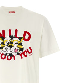 Kenzo Wild Tiger Shirt White