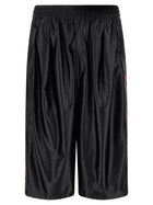 Adidas Statement Willy Chavarria Adidas Dazzle Bermuda Shorts Black