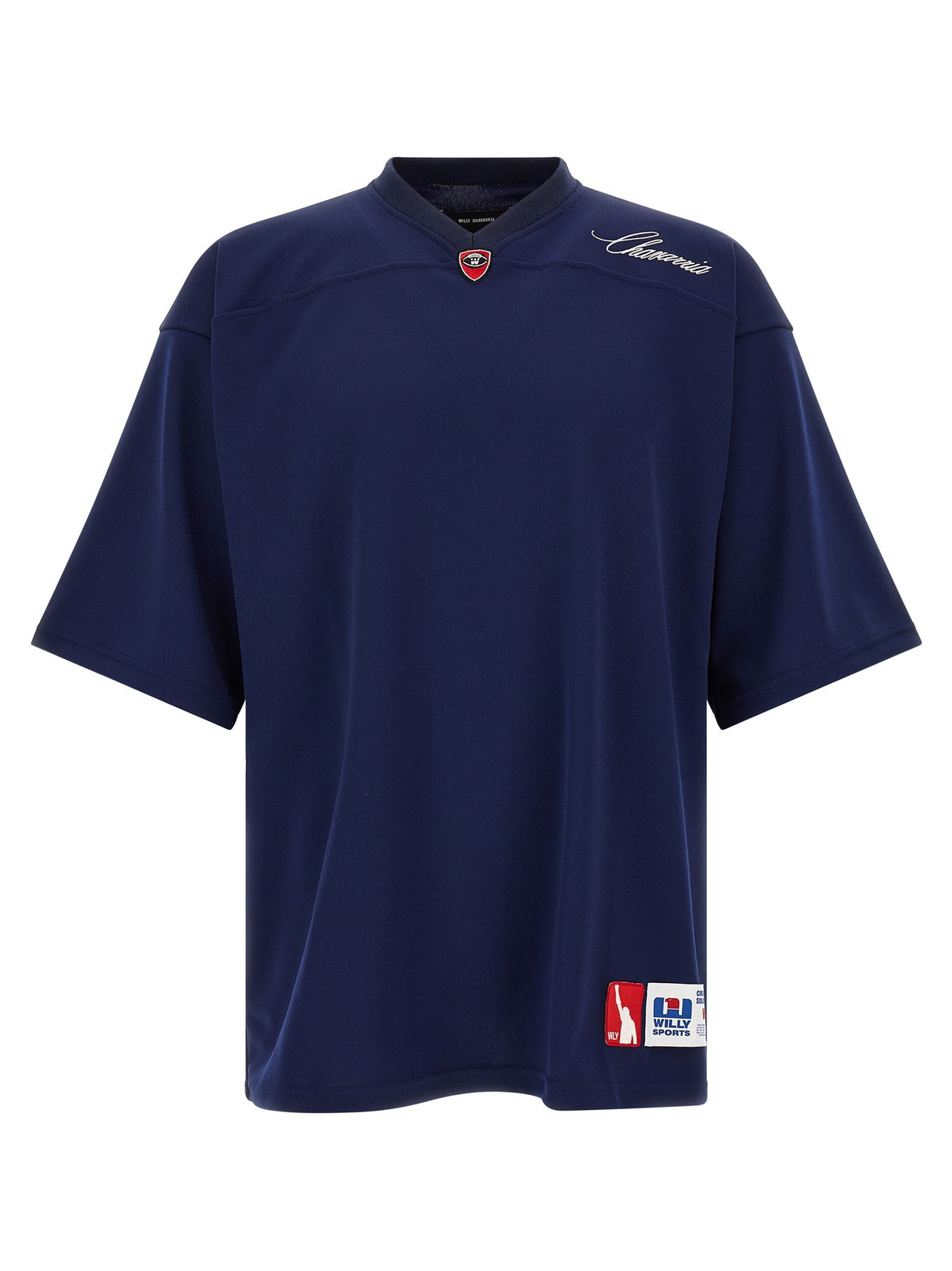 Willy Chavarria Willy Sport Shirt Blue