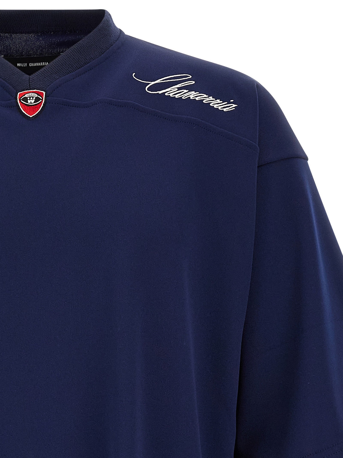 Willy Chavarria Willy Sport Shirt Blue