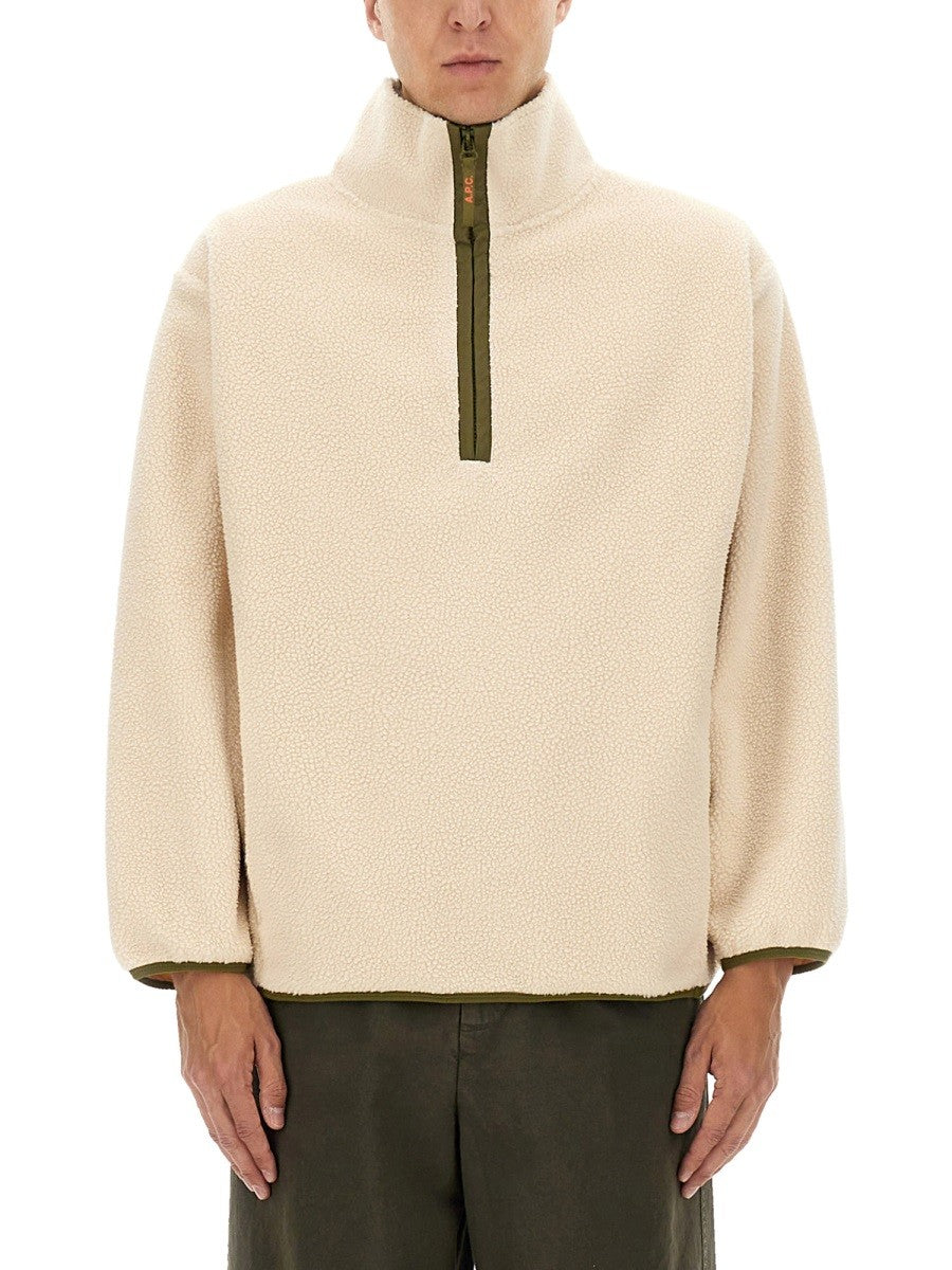 A.P.C Men's Willy Sweatshirt White