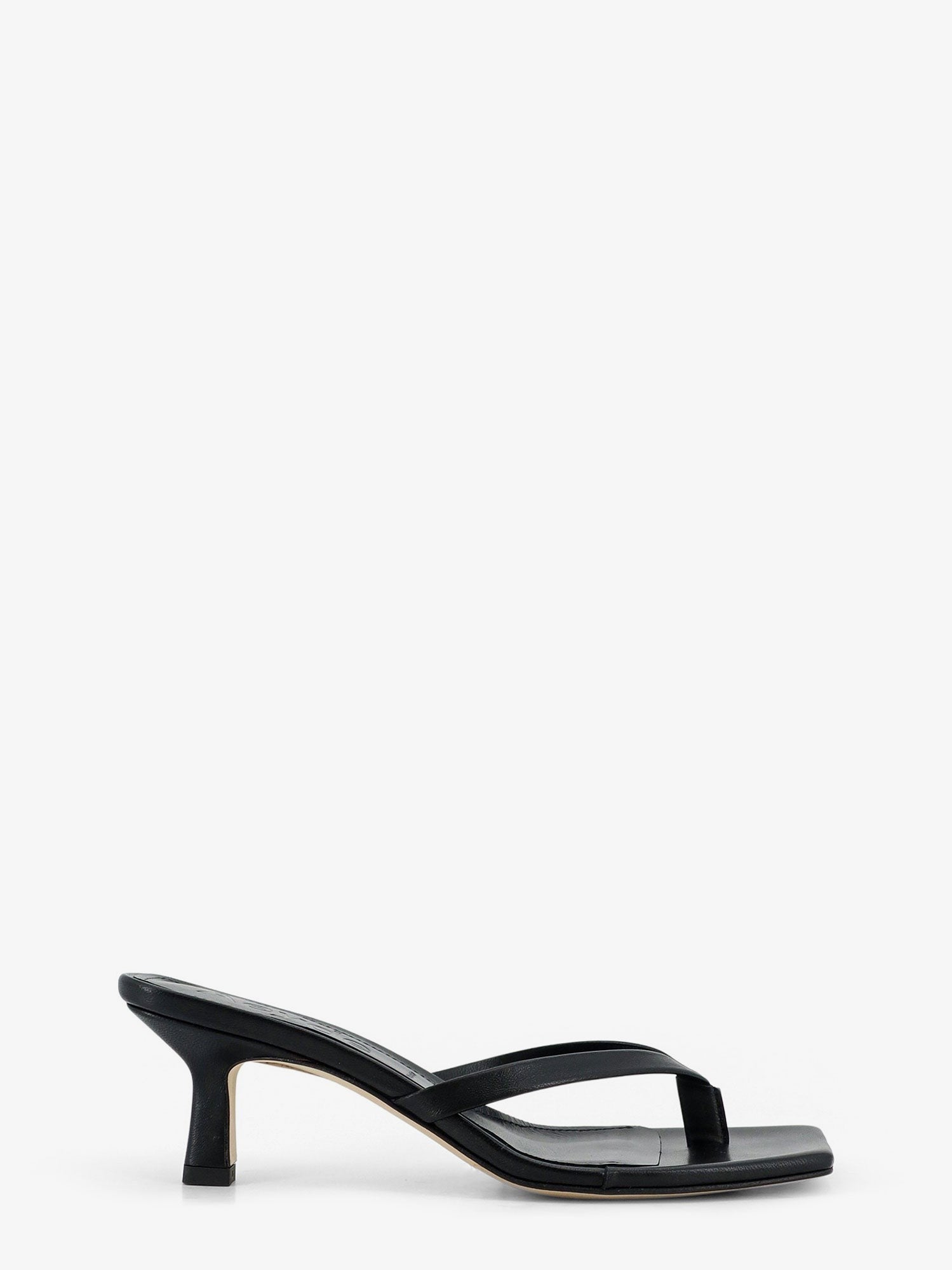 Aeyde Women's Wilma Leather Sandals Black
