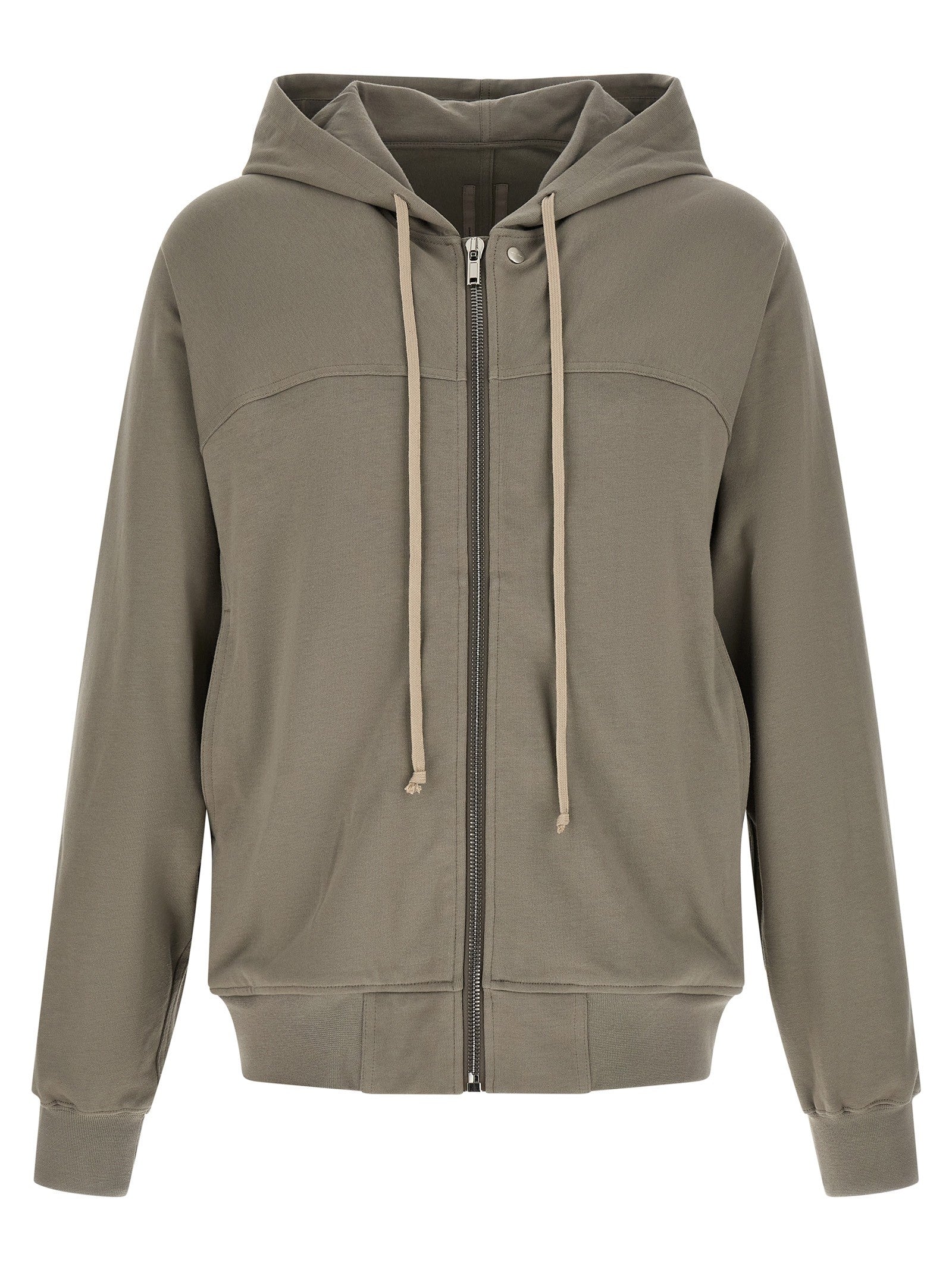 Rick Owens Windbreaker Hoodie Grey