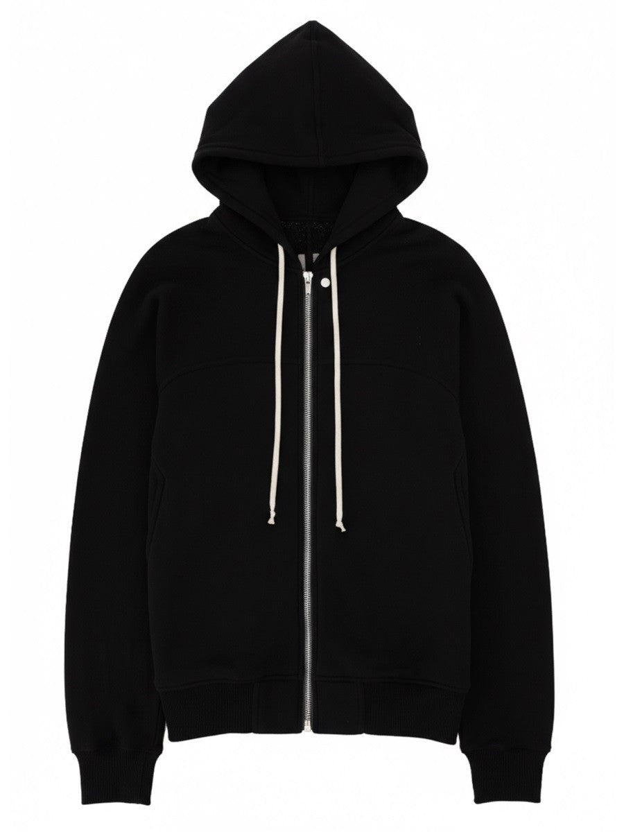 Rick Owens Men's Windbreaker Sweatshirt Black