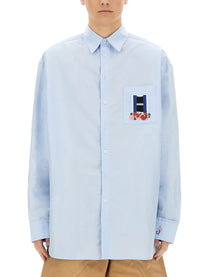 JW Anderson Men's Window Shirt Blue